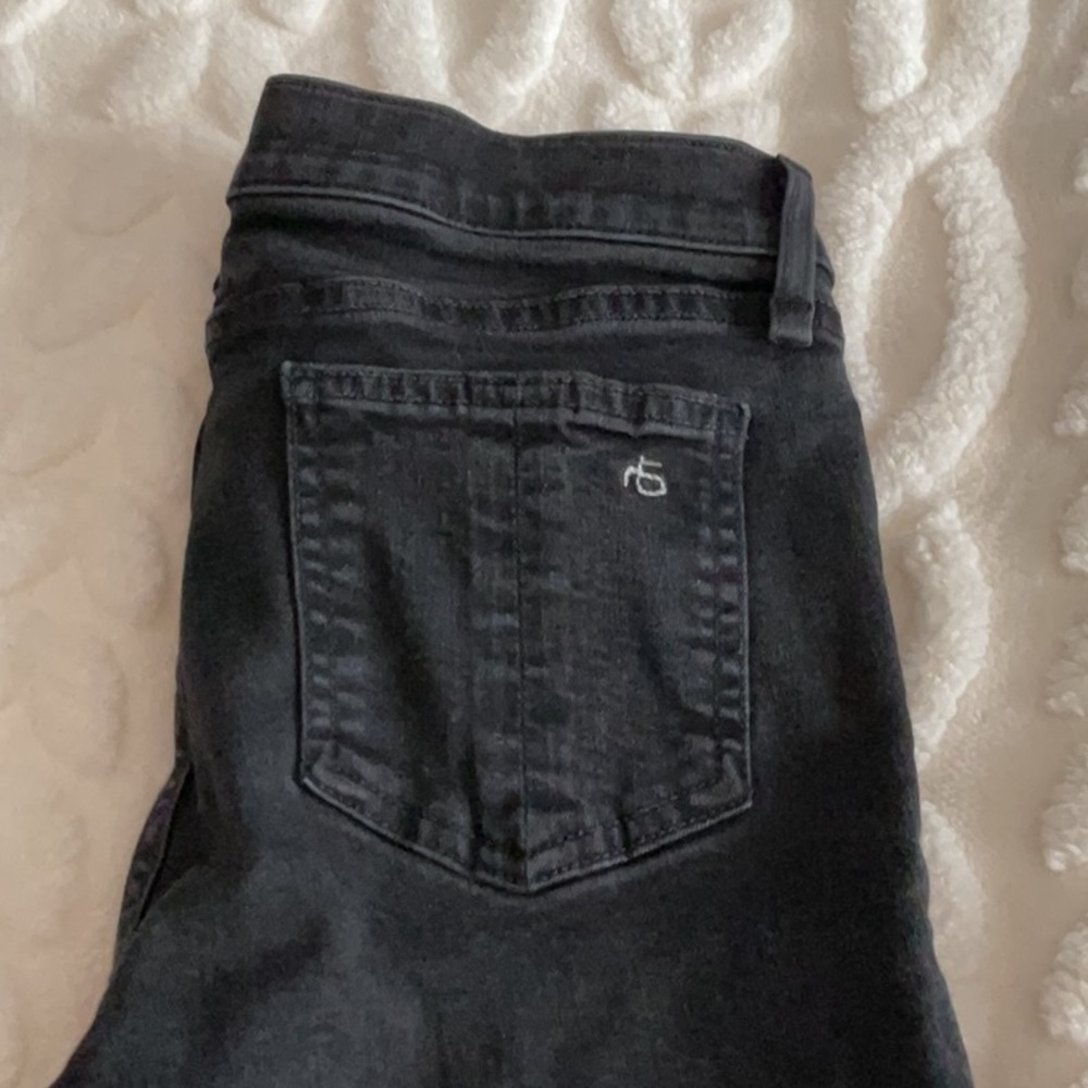 rag & bone Women's Black Skinny Jeans